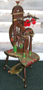 Spinning wheel by Alan Brenkley