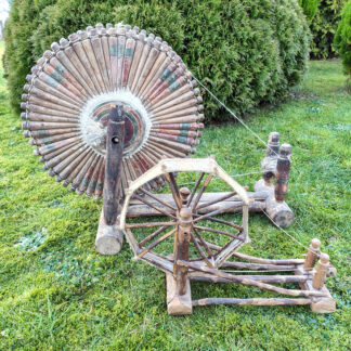 Two spindle wheels