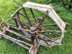 Spinner-side view of the Berber wheel