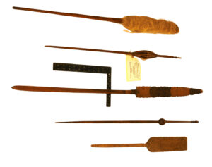 A variety of quenouilles